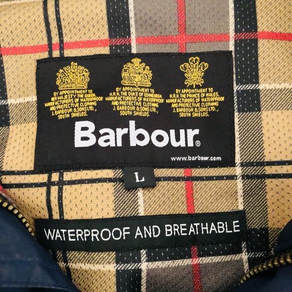Barbour Men's Jacket, Blue, Men's Large - Picture 11 of 11
